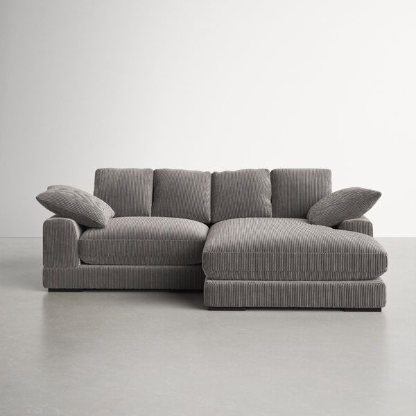 Double Chaise Sectional | Wayfair Pertaining To Sofas With Double Chaises (View 12 of 20)