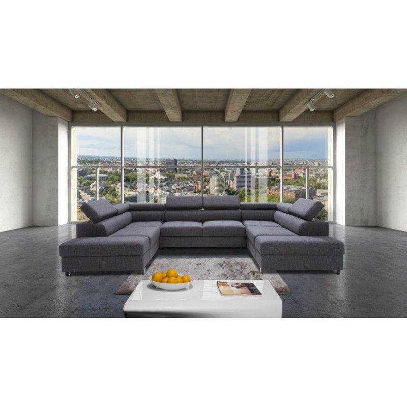 Enzo U Shaped Modular Sofa – Sofas (2588) – Sena Home Furniture Regarding U Shaped Modular Sectional Sofas (Gallery 10 of 20)
