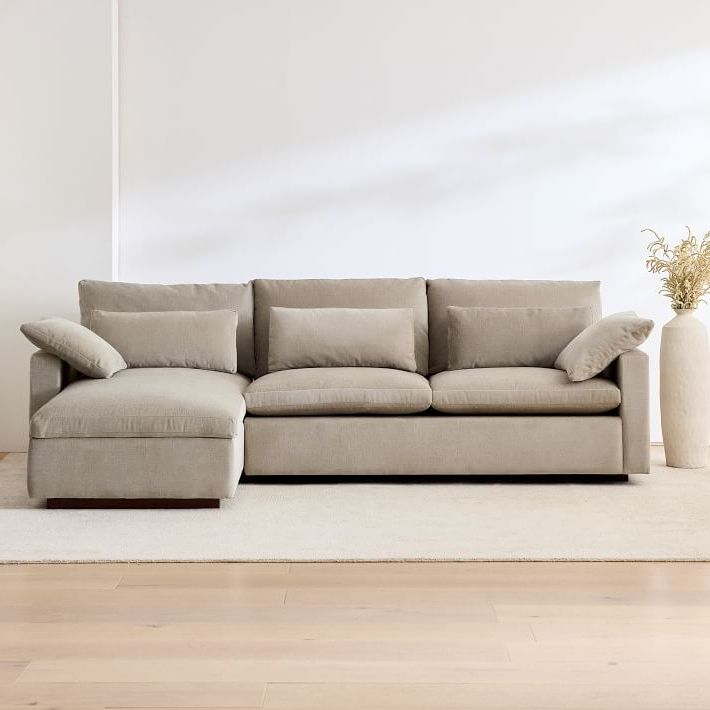 Harmony Sleeper Sectional W Storage Qs | Sofa With Chaise | West Elm Throughout Sectional Sofa With Storage (View 17 of 20)