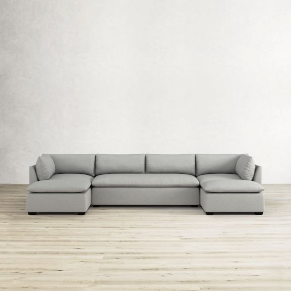 Laguna 5 Piece Modular U Shape Chaise Sectional Sofa | Williams Sonoma With Regard To U Shaped Modular Sectional Sofas (Gallery 20 of 20)
