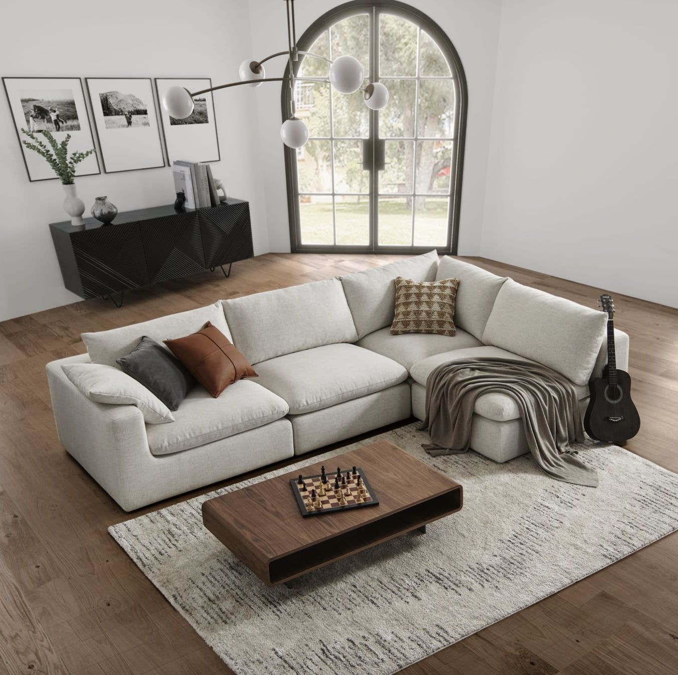 Living Room Furniture For Large Families 2022 | Popsugar Home Regarding Sectional Couches For Living Room (View 11 of 20)