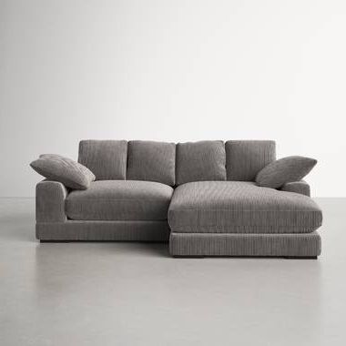 Lonsdale Reversible Chaise Sectional & Reviews | Allmodern Intended For Sectional Couches With Reversible Chaises (Gallery 10 of 20)