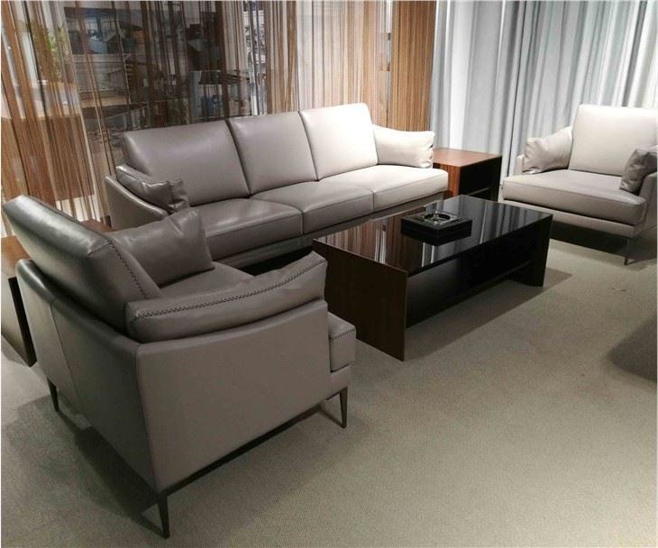 Modern Living Room Home Office Reception Leisure Fabric Corner Fabric Sofa With Office Modern Fabric Sofas (View 12 of 20)