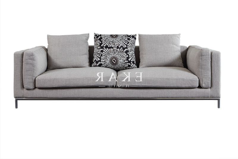 New Modern Design Grey Linen Fabric Soft Feather Furniture Living Room Sofa  Set | Id – 3489188 With Regard To Modern Linen Fabric Sofa Sets (View 12 of 20)
