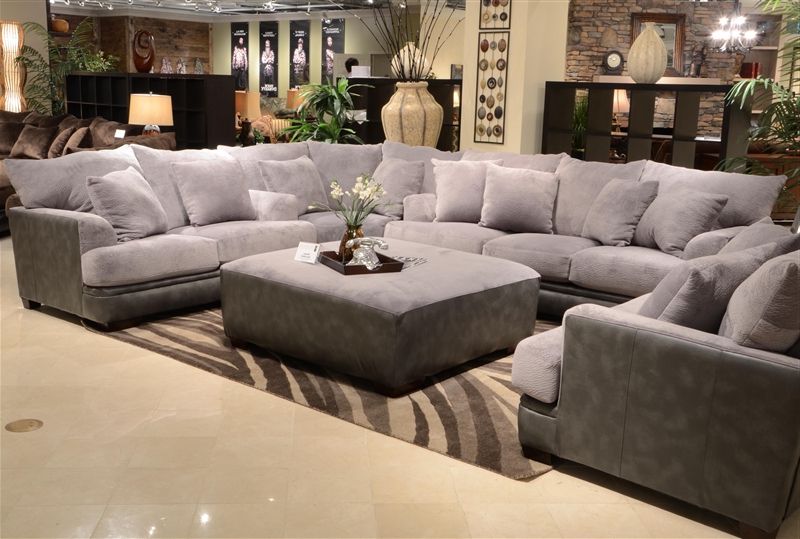 Oversized Gray Sectional Sofa Online, Save 58%. With Regard To Heavy Duty Sectional Couches (Gallery 9 of 20)