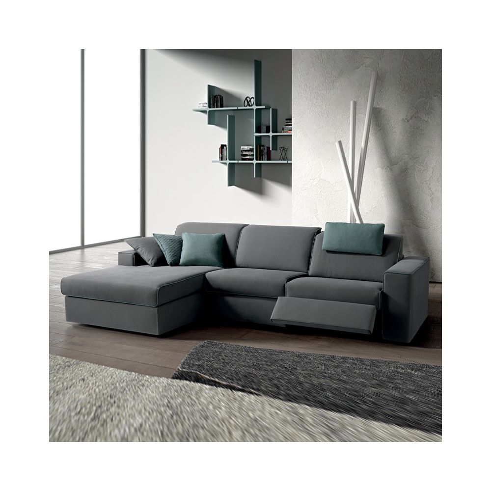 Padded Modular Sofa With Relax Mechanism – Soul C01 | Isa Inside Modular Couches (View 4 of 20)