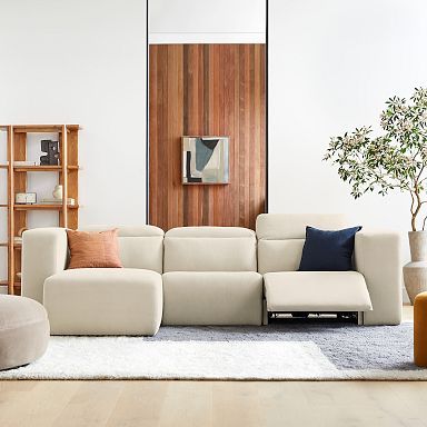 Reversible Sectional Sectionals | West Elm Inside 3 Seat Sofa Sectionals With Reversible Chaise (View 12 of 20)