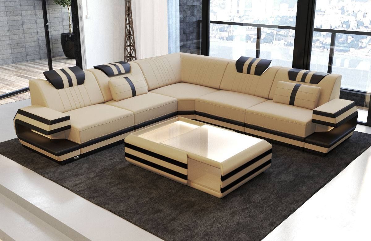 San Antonio Modern Fabric Sectional Sofa | Sofadreams With Modern L Shaped Fabric Upholstered Couches (Gallery 2 of 20)