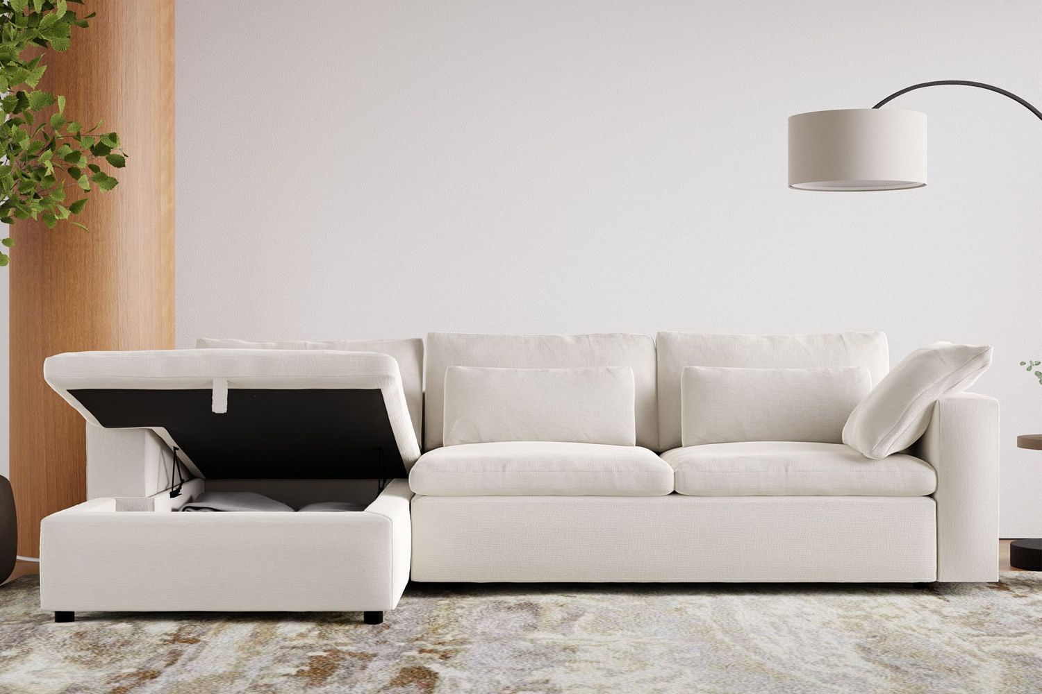 Sectional Sofas With Storage For Families: 10 Easy Pieces With Regard To Sofa Sectionals With Storage (View 10 of 20)