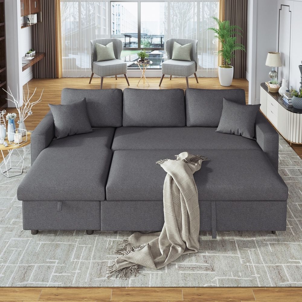 Sleeper, Right Facing Sectional Sofas – Overstock Intended For Left Or Right Facing Sleeper Sectional Sofas (Gallery 17 of 20)