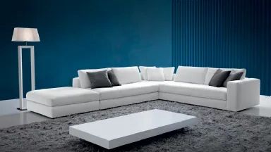 Sofas L Shaped With Regard To Modern Fabric L Shapped Sofas (Gallery 4 of 20)