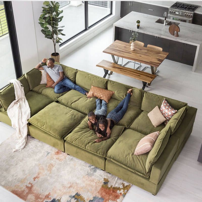 The 10 Best Modular Pit Sectional Sofas For Relaxing At Home Intended For Modular Couches (View 2 of 20)
