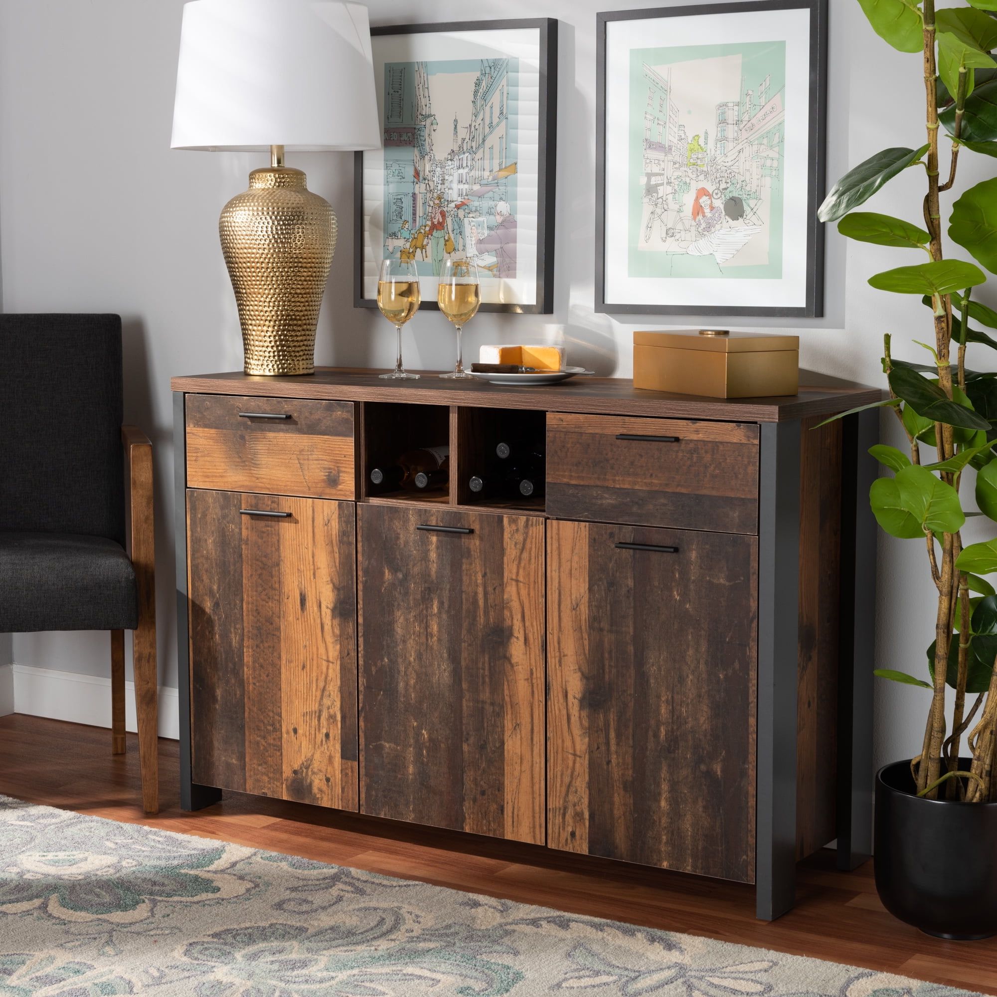 Featured Photo of  Best 20+ of Brown Finished Wood Sideboards