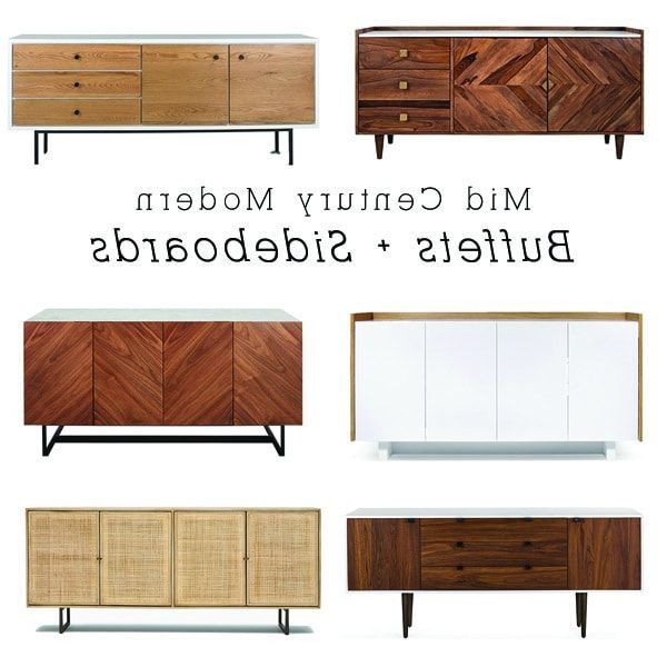 Best Mid Century Modern Buffets, Large Sideboards + Console Tables –  Delineate Your Dwelling Intended For Mid Century Modern Sideboards (View 4 of 20)