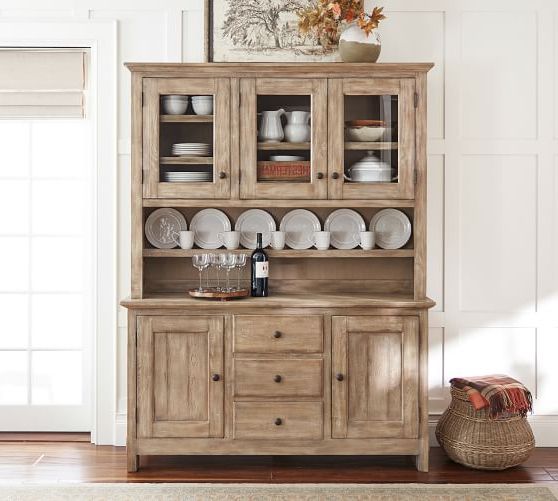 Buffet Tables, Sideboards & China Cabinets | Pottery Barn For Sideboard Buffet Cabinets (View 16 of 20)