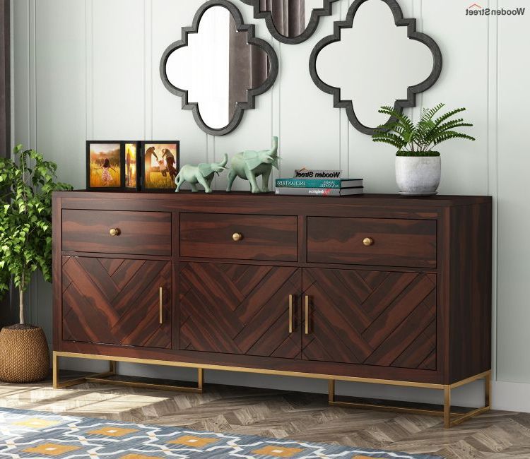 Cabinet Online | Wooden Storage Cabinets And Sideboards India For Storage Cabinet Sideboards (Gallery 1 of 20)