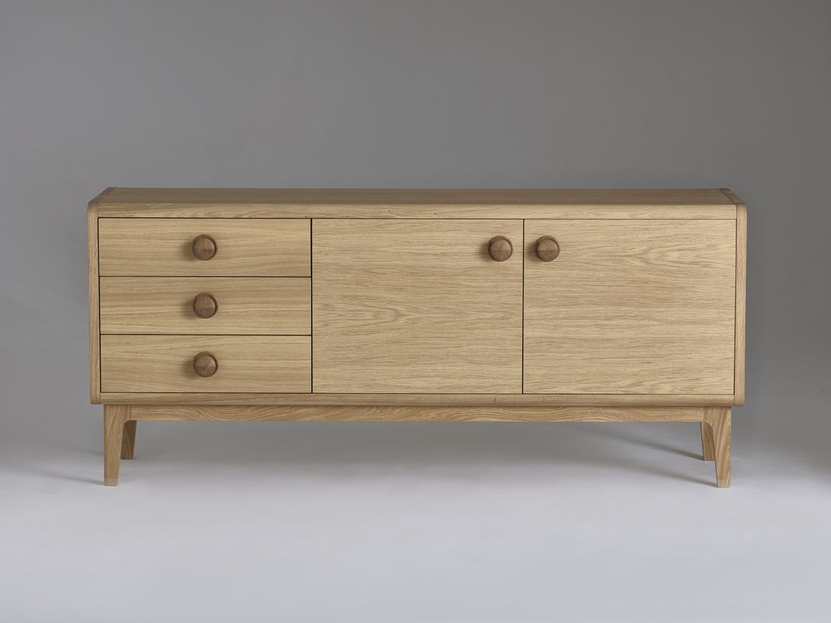 Collection 1 Contemporary Oak Sideboard From Living Room Within Transitional Oak Sideboards (Gallery 14 of 20)
