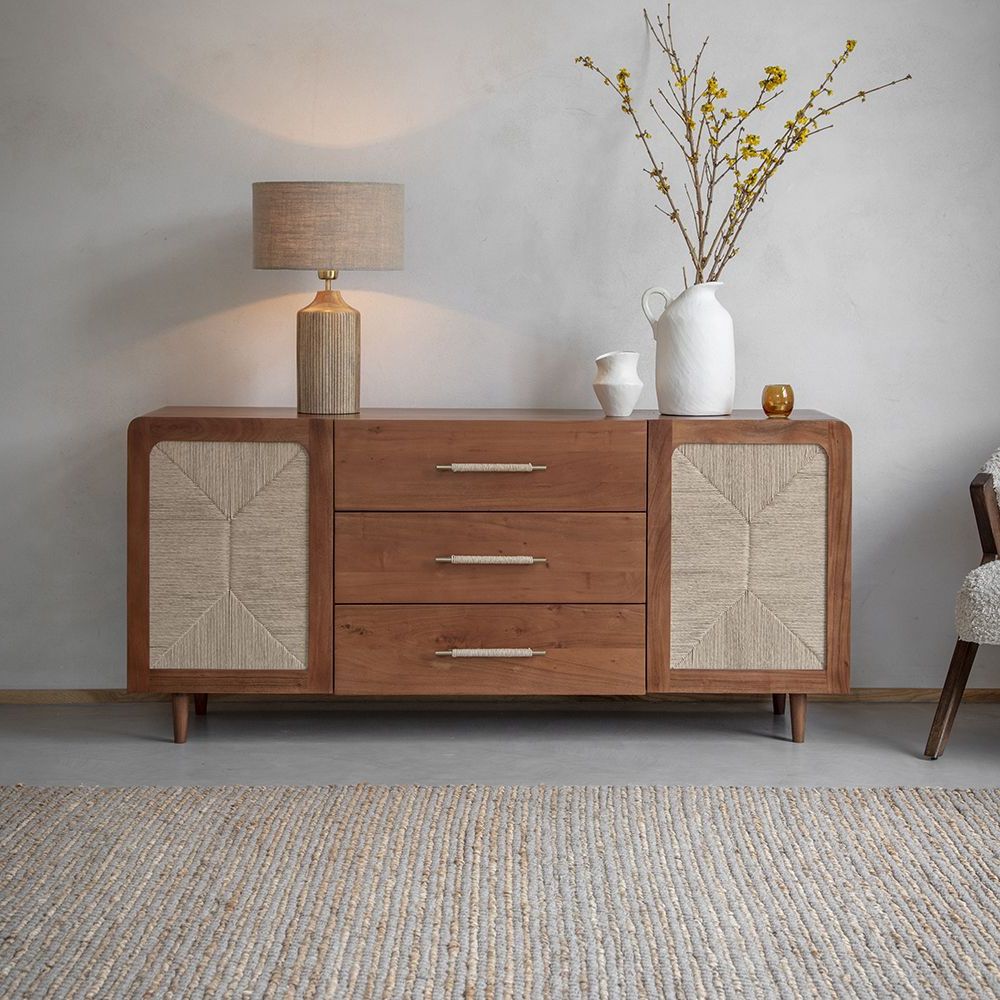 Maya Sideboard | Atkin And Thyme | Atkin And Thyme Pertaining To Assembled Rattan Sideboards (Gallery 20 of 20)