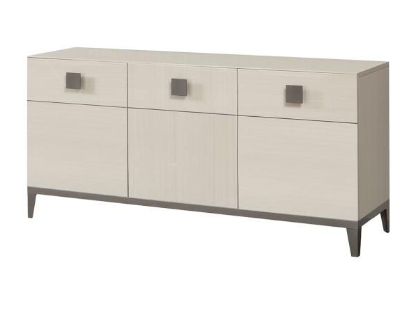 Mont Blanc 3 Door Buffet – Bova Contemporary Furniture – Dallas, Texas  Modern Furniture Store Regarding 3 Door Sideboards (Gallery 19 of 20)