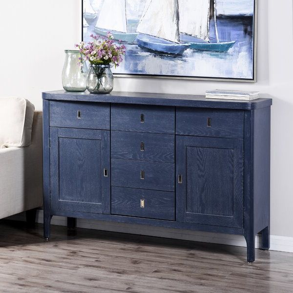 Navy Blue Sideboard | Wayfair With Regard To Navy Blue Sideboards (View 13 of 20)