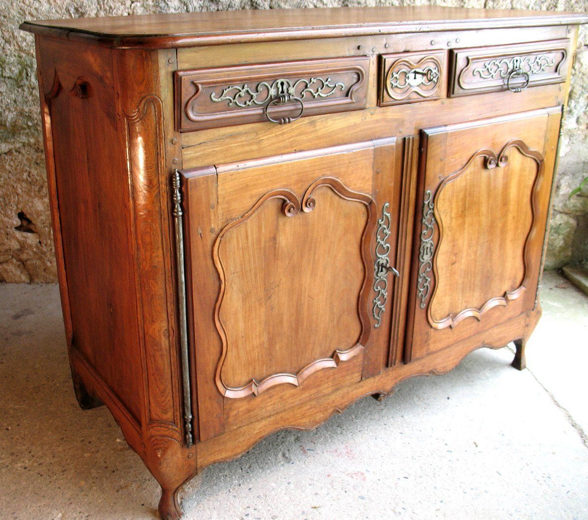 Regency Period Sideboard With 2 Doors And 3 Dra | Antikeo Pertaining To Antique Storage Sideboards With Doors (Gallery 8 of 20)