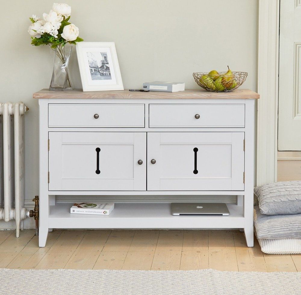 Signature Small Sideboard / Hall Console Table – Only Oak Furniture Intended For Entry Console Sideboards (View 10 of 20)