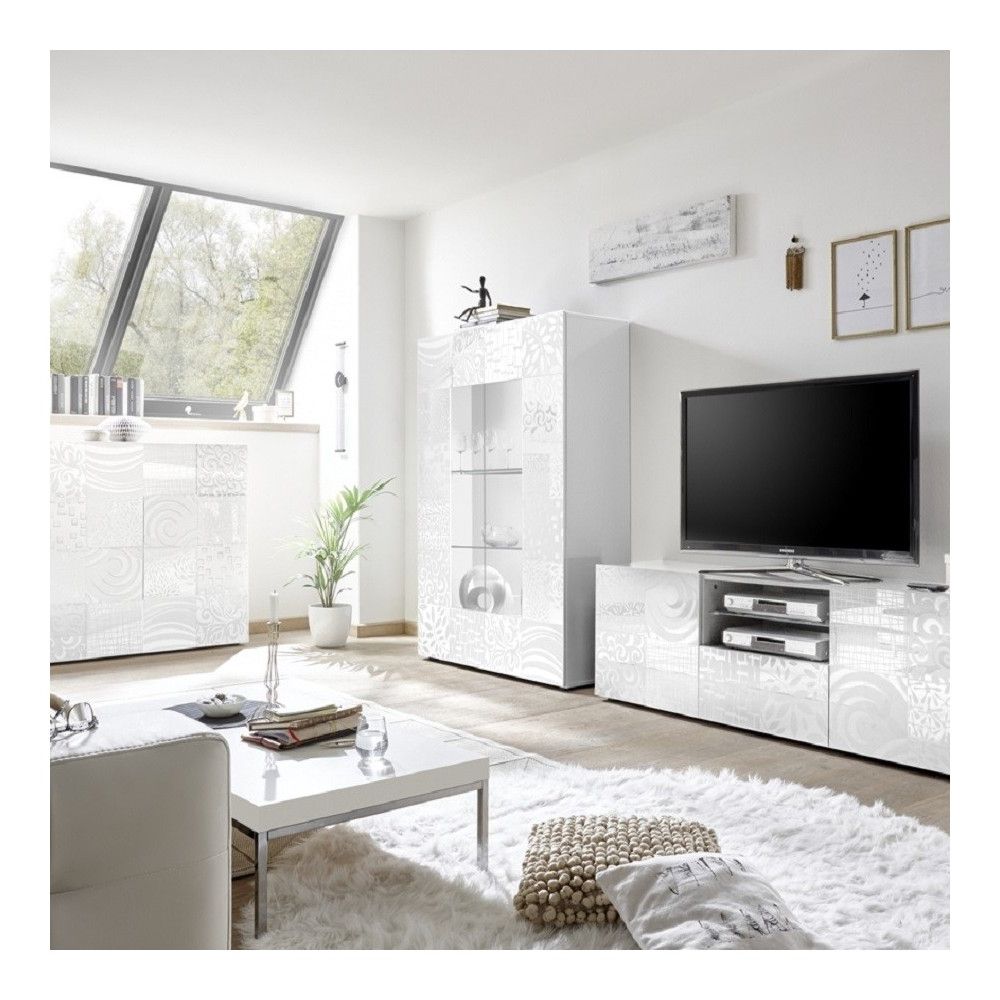 Takao 3 Living Room Set White – Sideboards – Living Room Furniture Within White Sideboards For Living Room (View 14 of 20)
