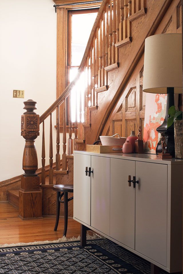 The Entryway With Its New Sideboard – Making It Lovely Intended For Sideboards For Entryway (View 3 of 20)