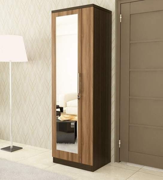 10 Latest Single Door Wardrobe Designs With Pictures In 2023 | Single Door  Wardrobe, Wardrobe Design Modern, Bedroom Wardrobe Design Throughout Single Door Mirrored Wardrobes (View 4 of 20)