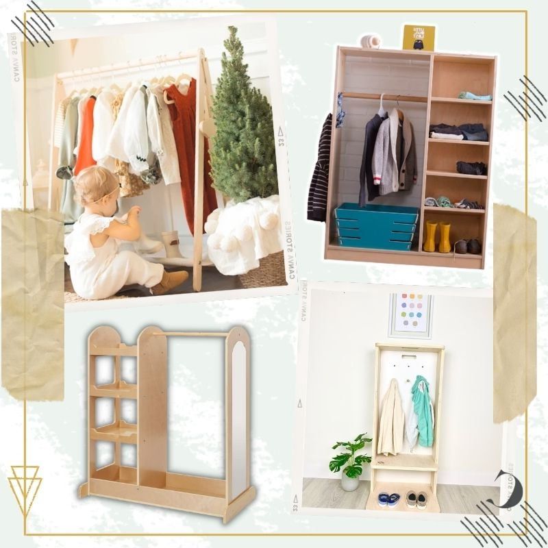11 Best Montessori Wardrobes To Grow From Baby To Toddler To Big Kid! With Regard To Cheap Baby Wardrobes (View 18 of 20)