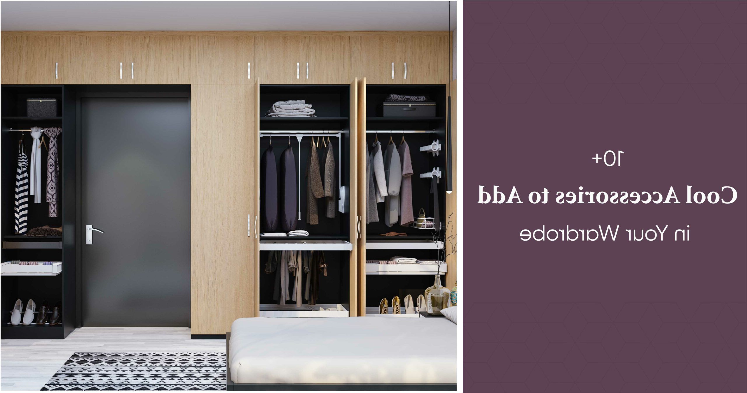 12 Accessories That Can Functionally Transform Your Wardrobe Interiors Throughout Where To  Wardrobes (Gallery 15 of 20)
