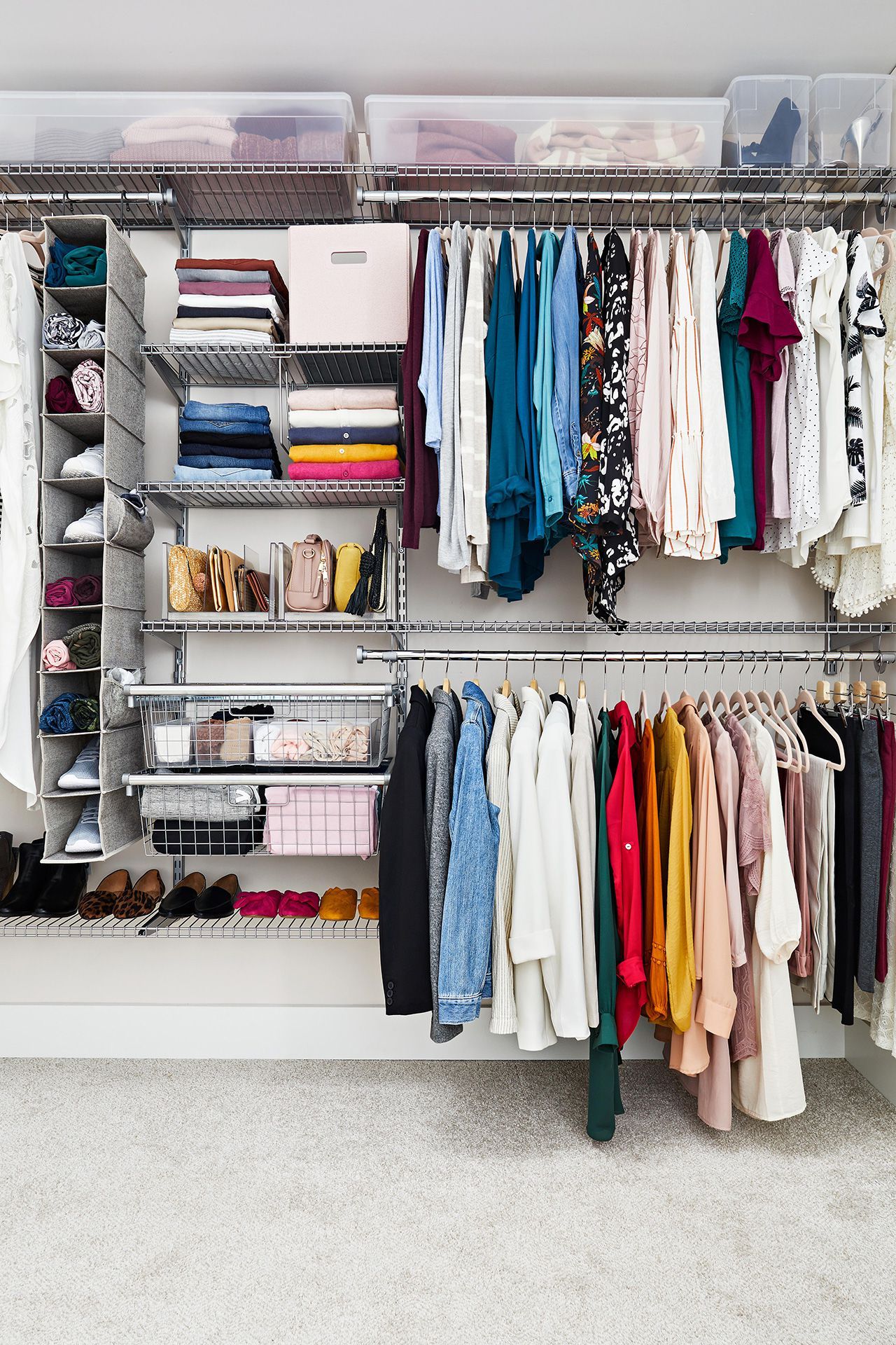 15 Storage Solutions For Your Biggest Closet Problems Inside Wardrobes Hangers Storages (View 8 of 20)
