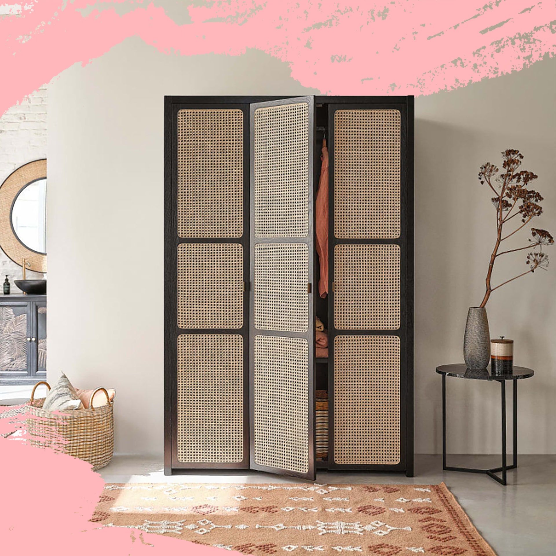 19 Best Wardrobes 2023 For All Your Storage Needs | Glamour Uk Intended For Cheap Black Wardrobes (View 18 of 20)