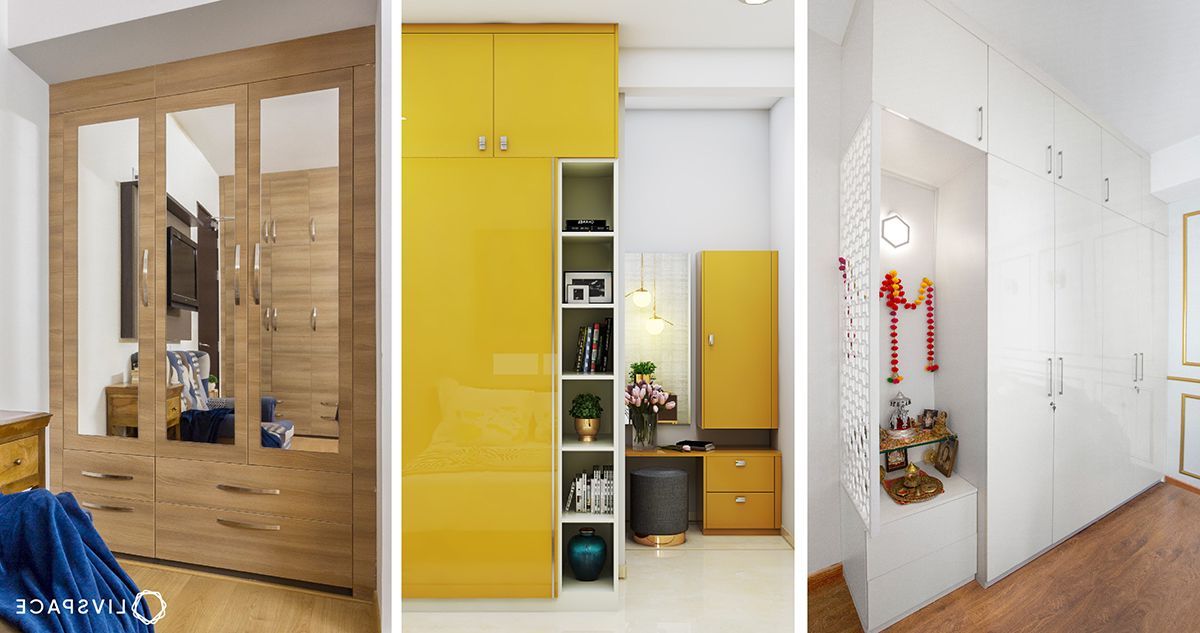 20 Small Bedroom Cupboard Designs That Are Stunning & Practical In Small Wardrobes (Gallery 15 of 20)