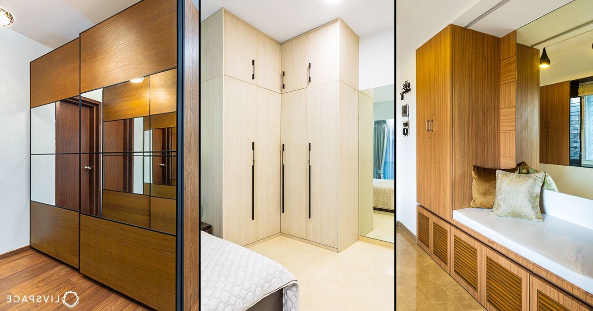 20+ Wooden Wardrobe Design Ideas For Your Bedroom – Livspace Pertaining To Cheap Wood Wardrobes (View 16 of 20)