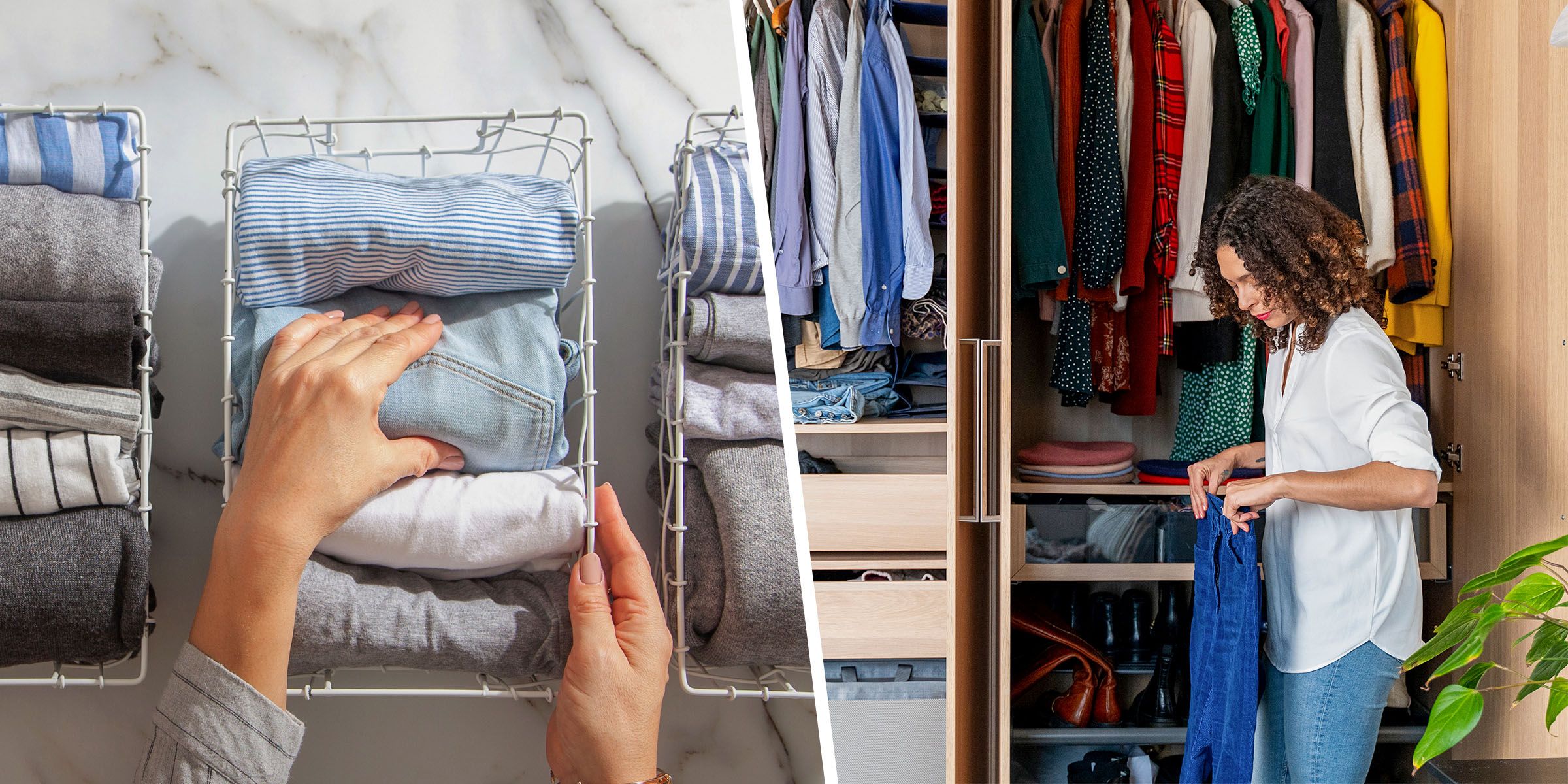27 Best Closet Organization Ideas For A Much Cleaner, Tidier Space In Wardrobes With Cover Clothes Rack (Gallery 12 of 20)