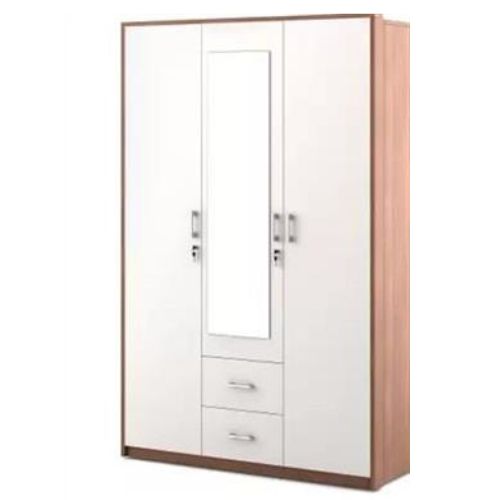 3 Door Wardrobe With Mirror And Drawers – Sogno Office Furniture In 3 Door Mirrored Wardrobes (Gallery 20 of 20)