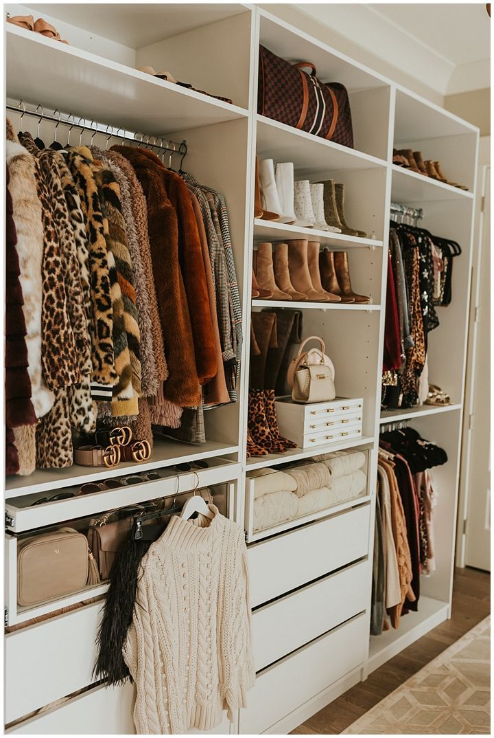 4 Tips For Organizing Your Closet – Haute Off The Rack | Organizing Walk In  Closet, Closet Designs, Master Closet Organization With Wardrobes With 4 Shelves (View 14 of 20)