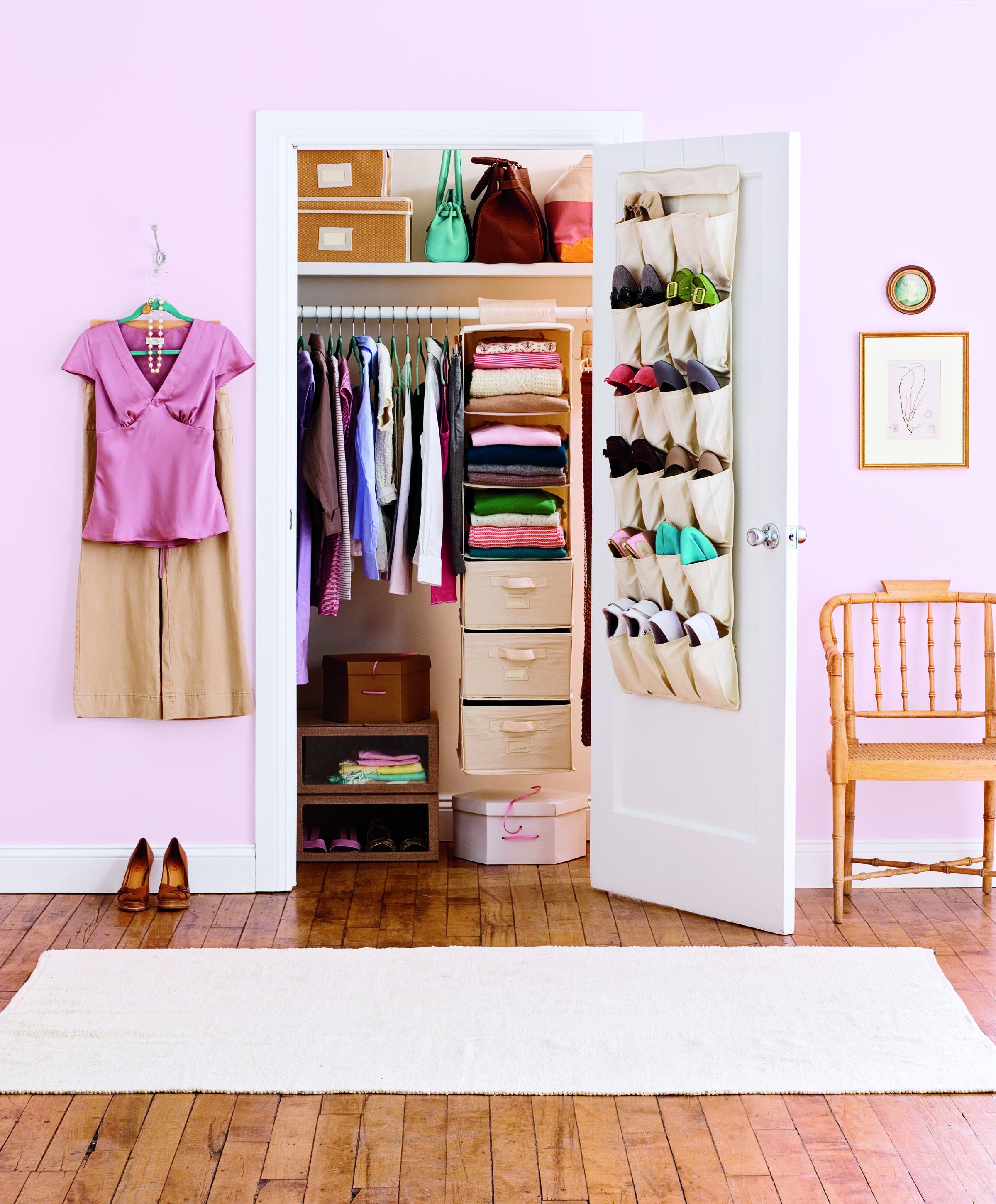 45 Closet Organization Ideas – Best Diy Closet Organizers In Hanging Closet Organizer Wardrobes (Gallery 12 of 20)