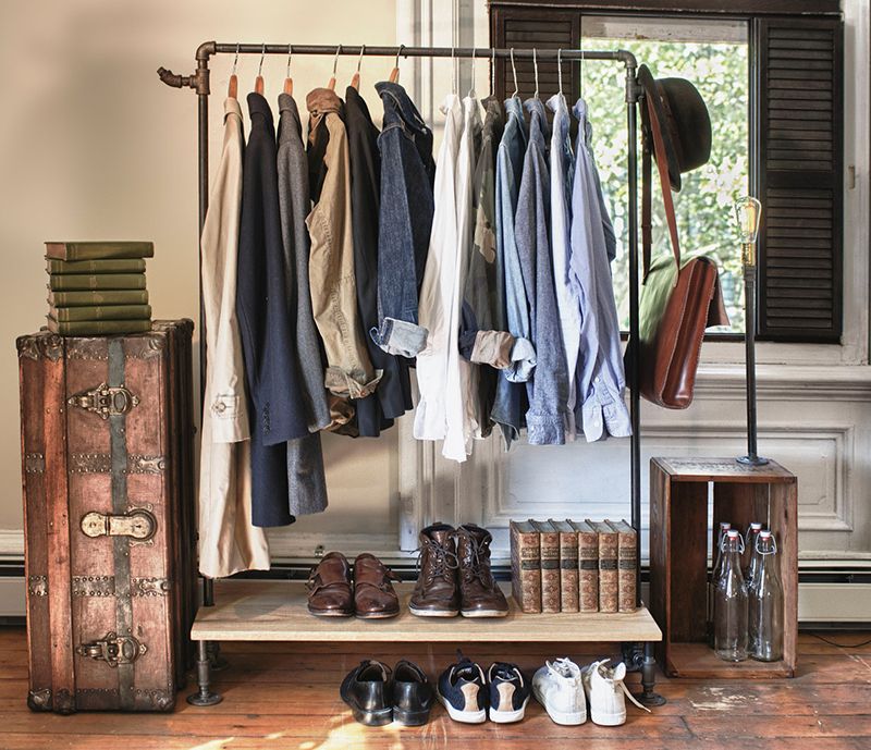5+ Customizable Clothing Rack Designs | Simplified Building Within Built In Garment Rack Wardrobes (Gallery 5 of 20)
