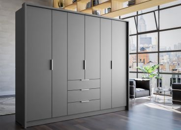Featured Photo of The Best 6 Doors Wardrobes