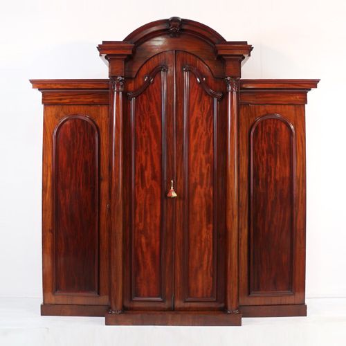 81 Antique Mahogany Wardrobes For Sale – Sellingantiques.co.uk Regarding Mahogany Wardrobes (Gallery 6 of 20)
