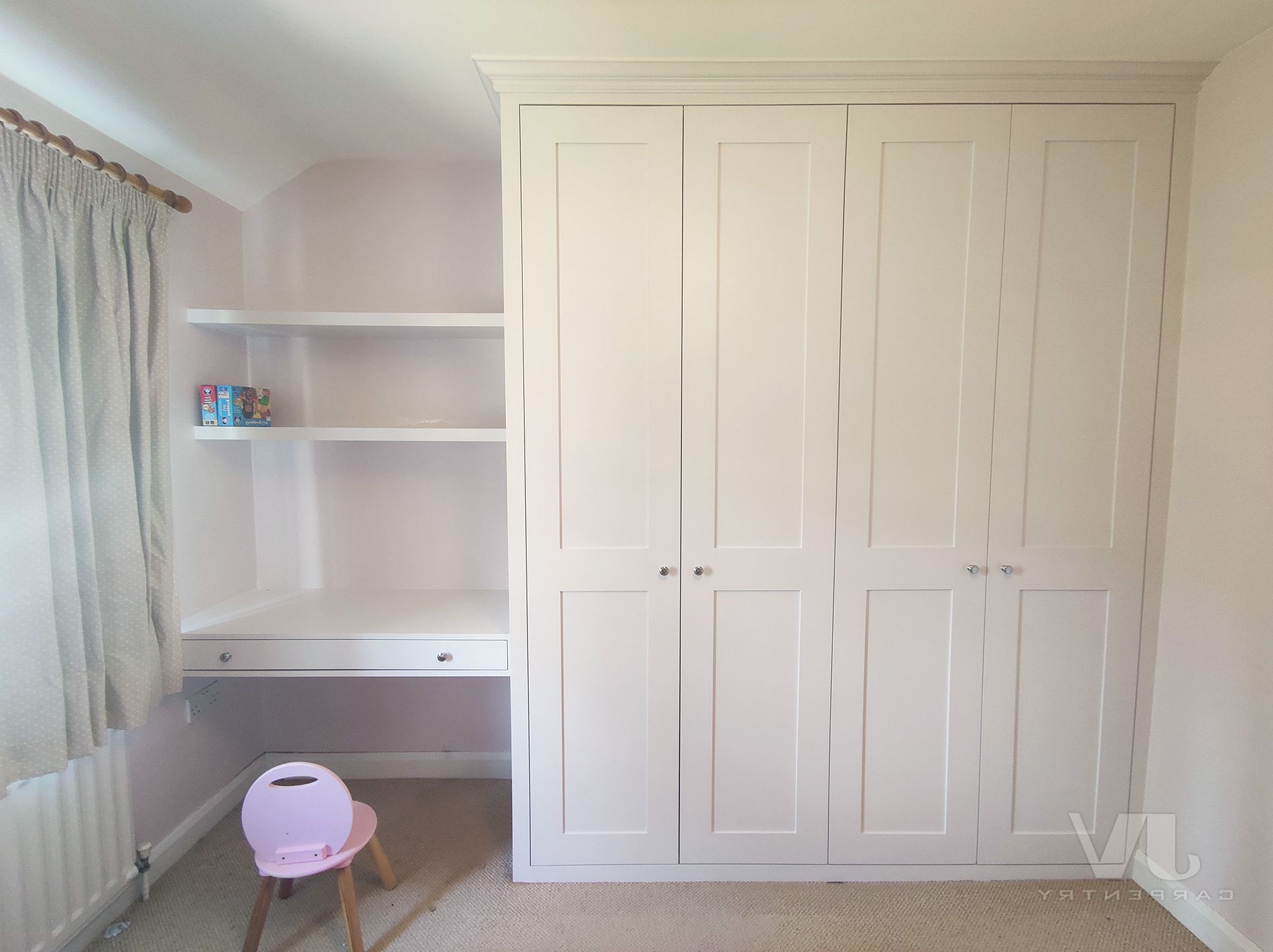 9 Fitted Wardrobes With Dressing Table Ideas | Jv Carpentry In Wardrobes And Dressing Tables (View 3 of 20)