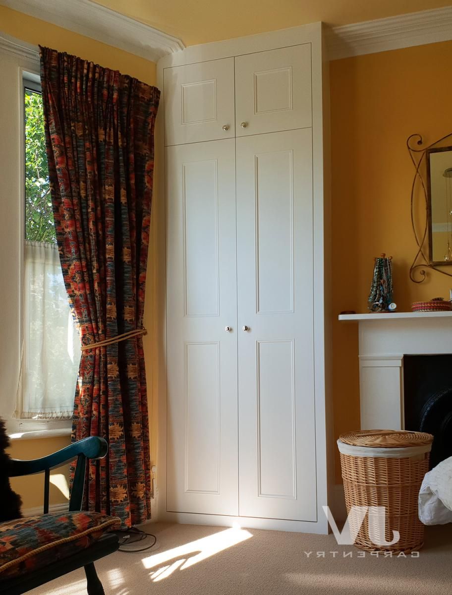 Alcove Wardrobes On Either Side Of The Chimney | London | Jv Carpentry With Regard To Alcove Wardrobes (Gallery 10 of 20)