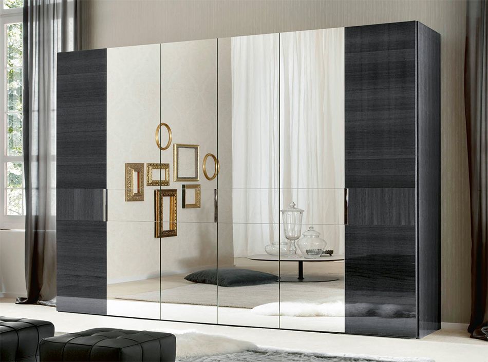 Alf Montecarlo 6 Door Wardrobe | Made In Italy – Mig Furniture Regarding 6 Door Wardrobes Bedroom Furniture (Gallery 5 of 20)