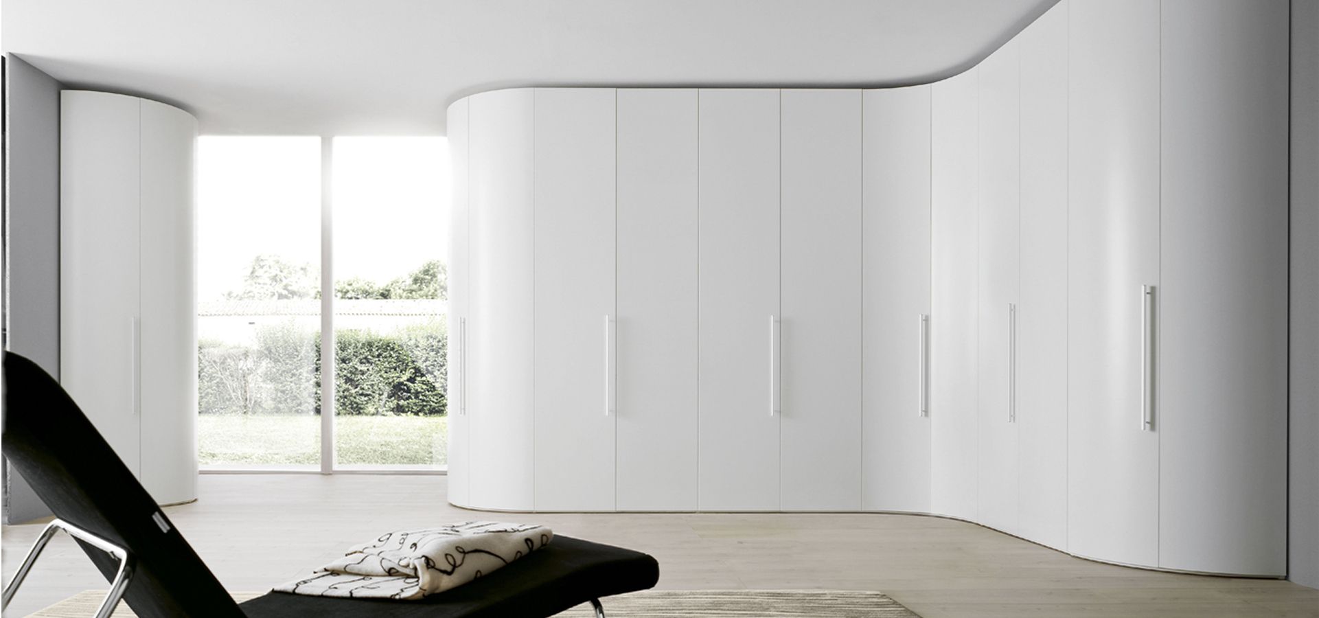 Alfa Curve – Fitted Bedroom Furniture | Wardrobes Uk | Lawrence Walsh  Furniture Regarding Curved Corner Wardrobes Doors (Gallery 6 of 20)