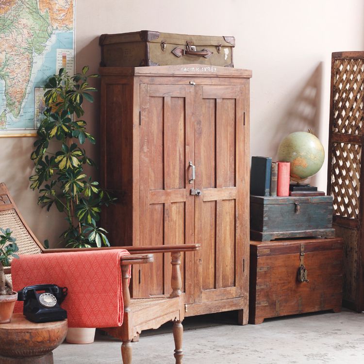 Antique And Vintage Wardrobes And Armoires » Scaramanga Blog Throughout Old Fashioned Wardrobes (View 9 of 20)
