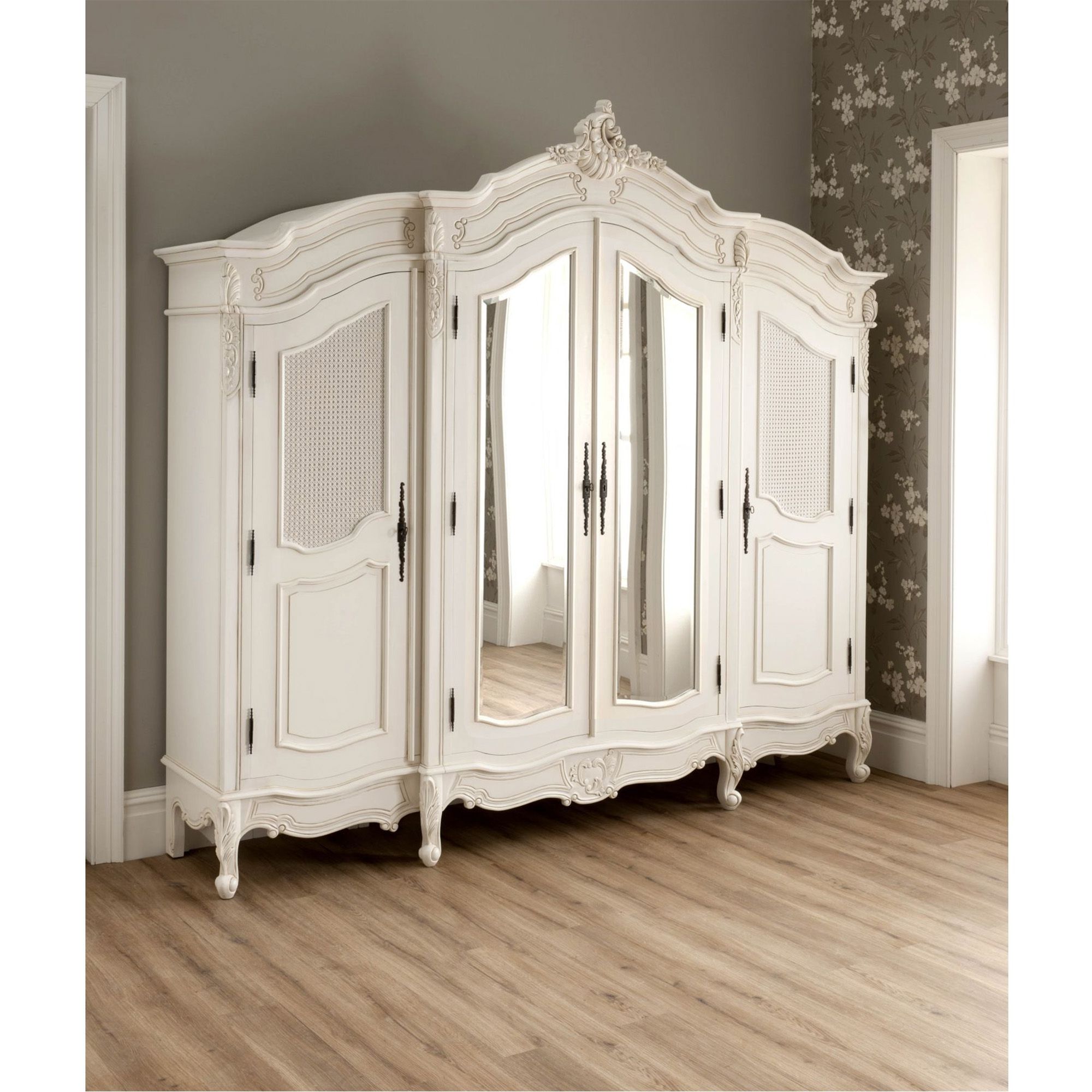 Antique French Wardrobe | Vintage Wardrobes | Antique Wardrobes | With Regard To French White Wardrobes (View 12 of 20)