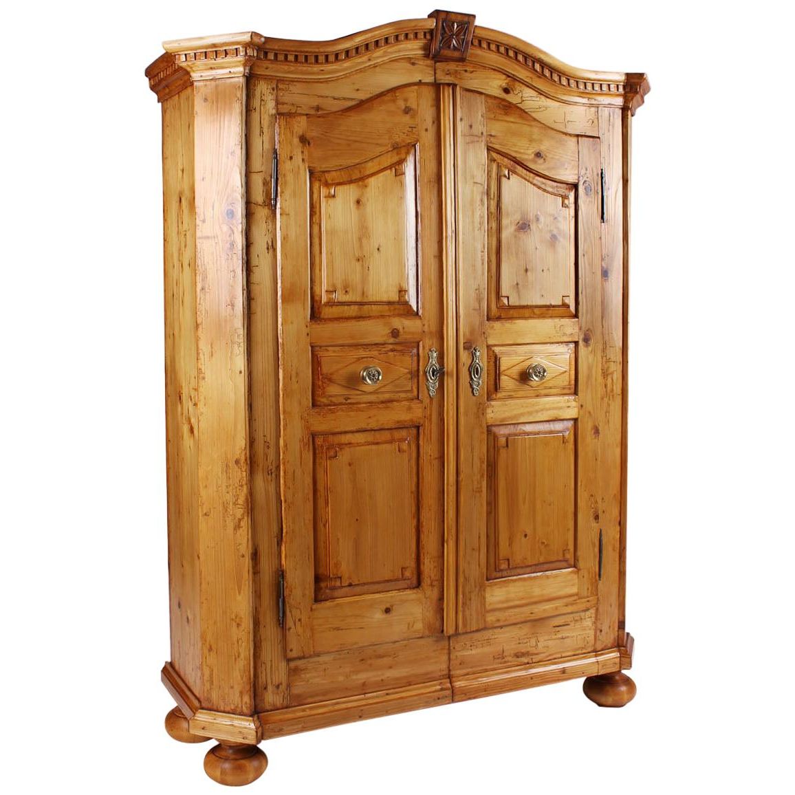 Antique Wardrobe, Light Colored Soft Wood, Southern Germany, Early 19th  Century At 1stdibs | Antique Armoire, Ornate Wardrobe, Antique Wooden  Wardrobe Intended For White Antique Wardrobes (View 17 of 20)