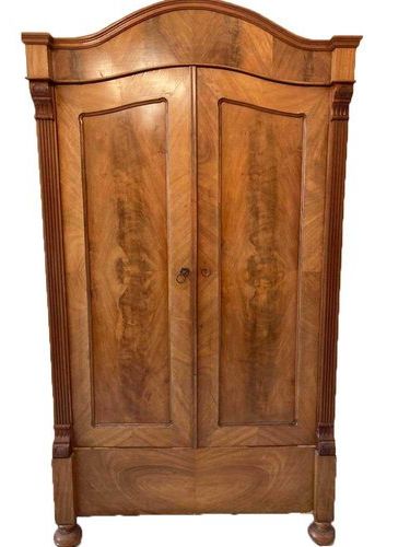 Antique Wardrobe With Wooden Shelves For Sale At Pamono Pertaining To Ornate Wardrobes (View 4 of 20)